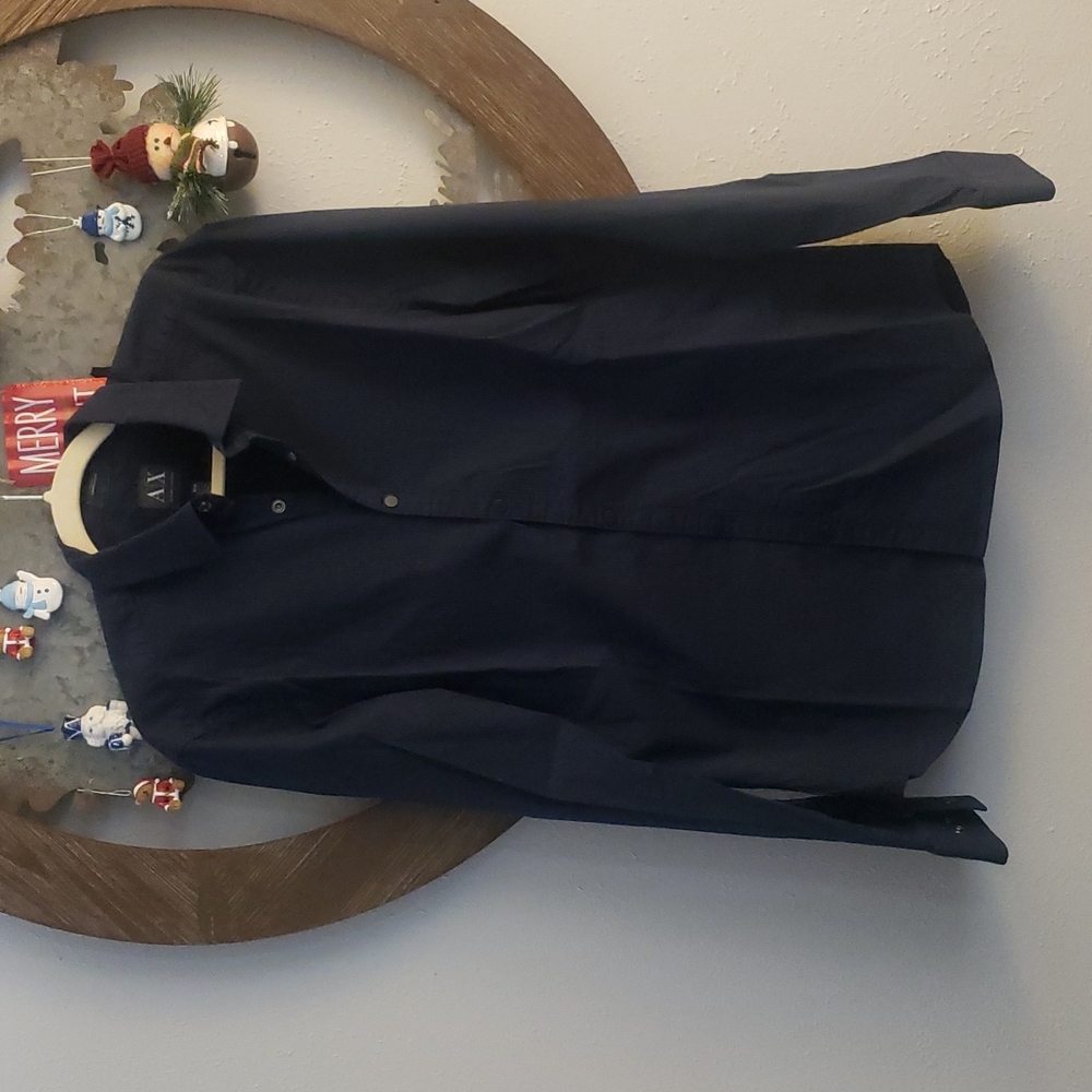 Armani Exchange button up shirts
